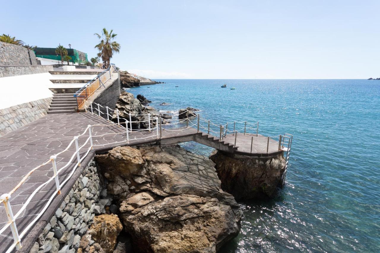 Casa Limon: Oceanfront Oasis with Garden Retreat Villa Poris de Abona Exterior photo